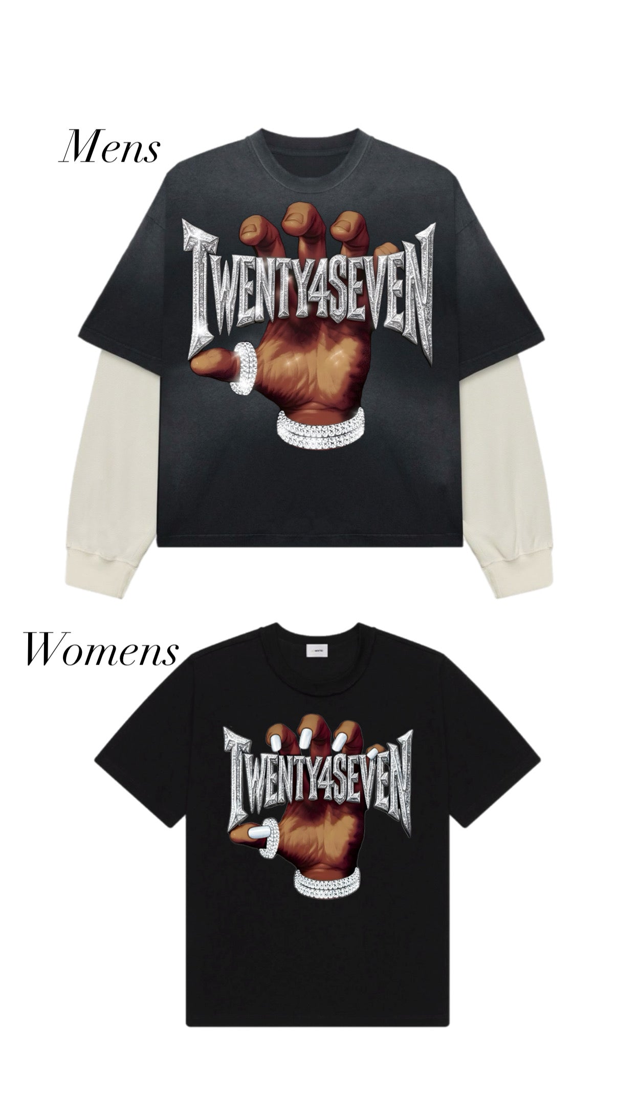 “Pendent" Heavyweight Twenty4Seven Tee