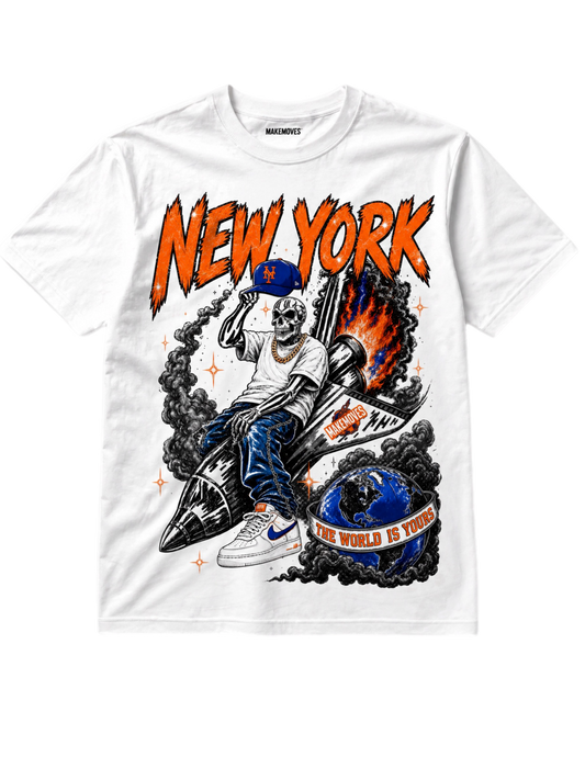 “The World Is Yours” MakeMoves CityPack Heavyweight Tees