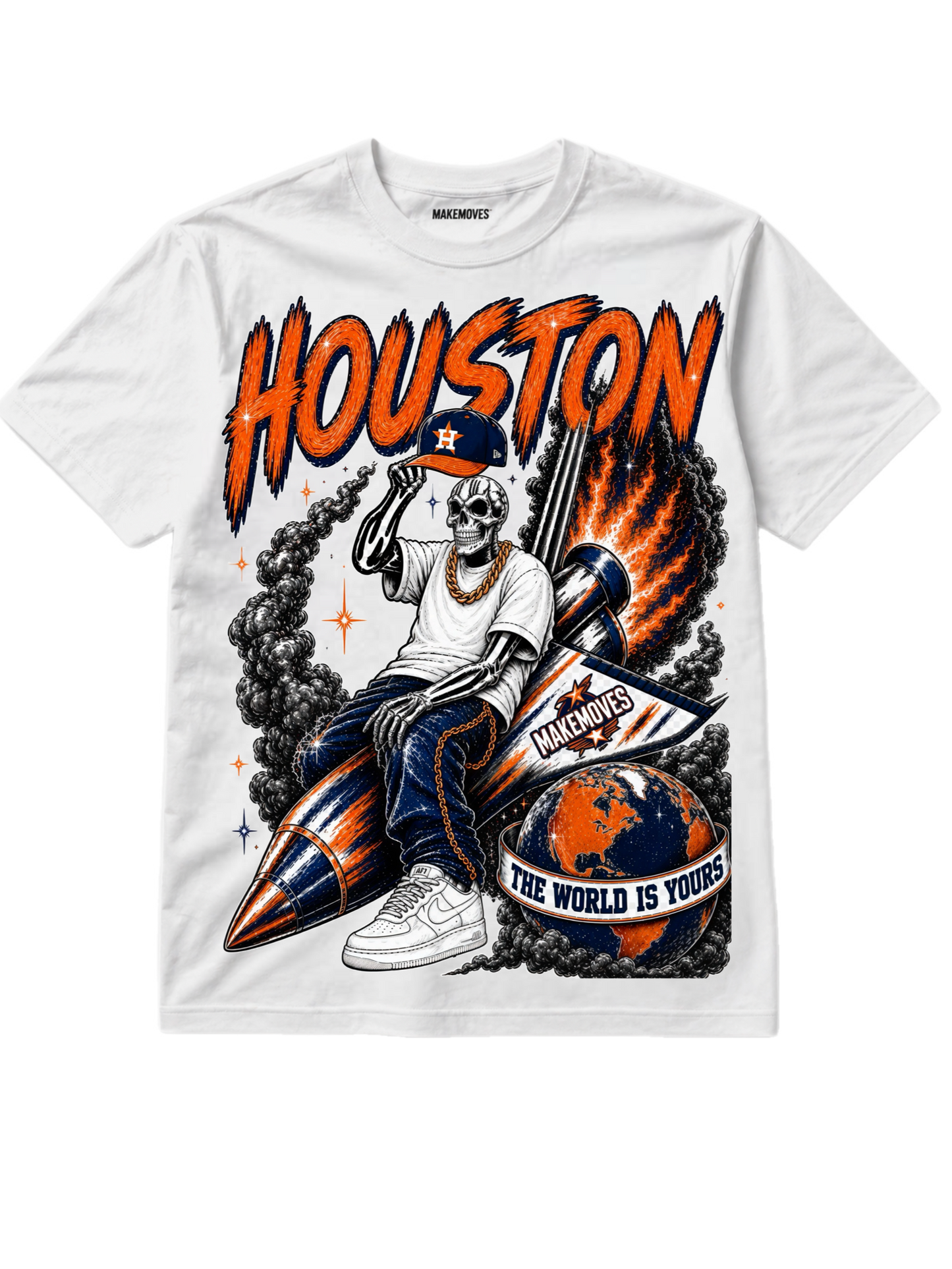 “The World Is Yours” MakeMoves CityPack Heavyweight Tees