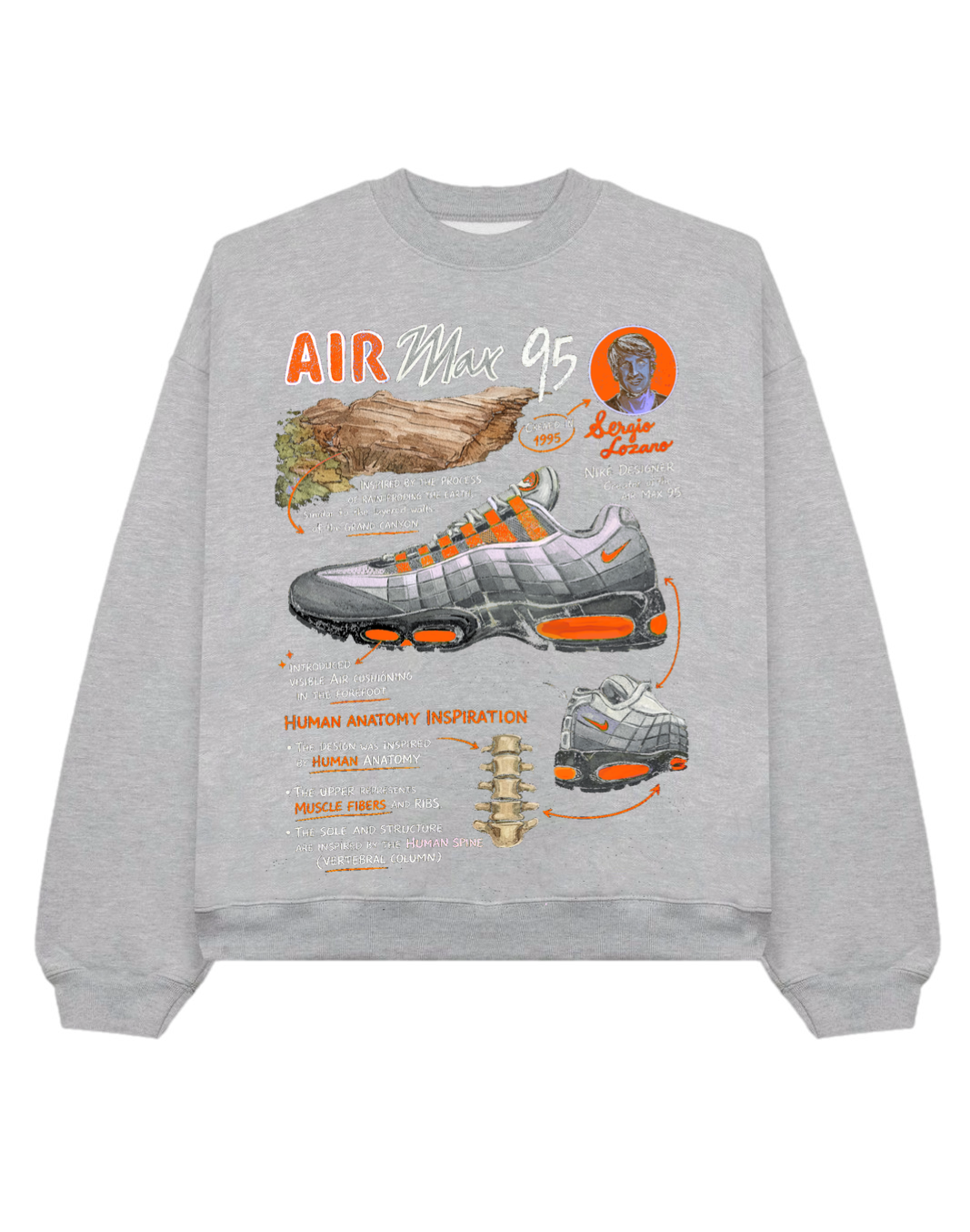 Air Max 95 “Anatomy” Twenty4Seven Sweatshirt