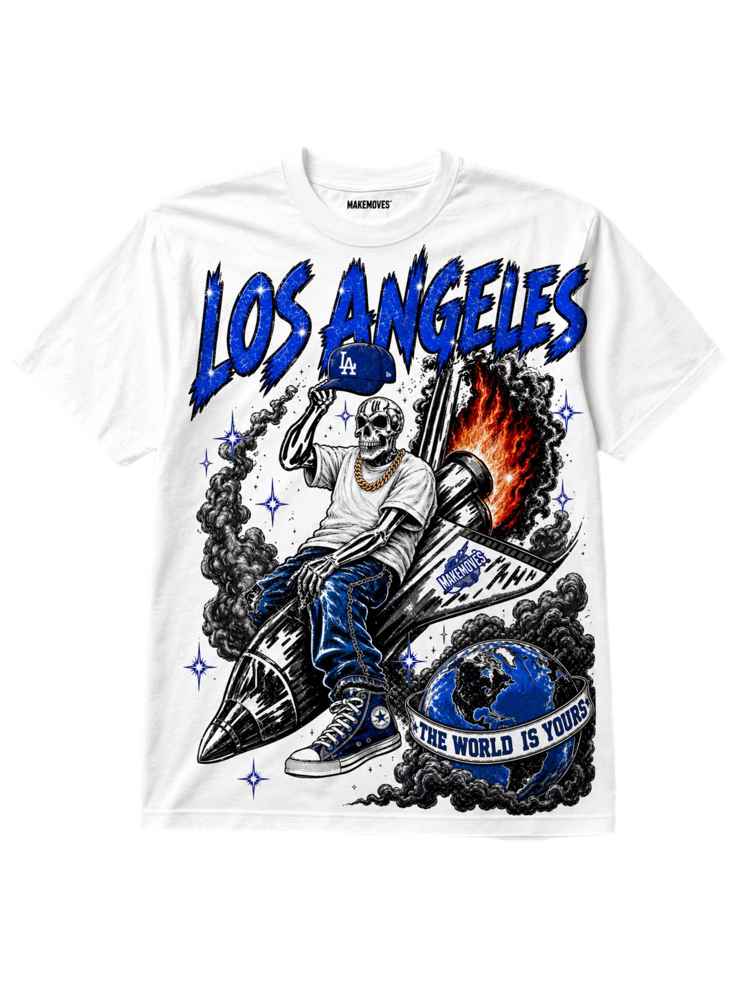 “The World Is Yours” MakeMoves CityPack Heavyweight Tees