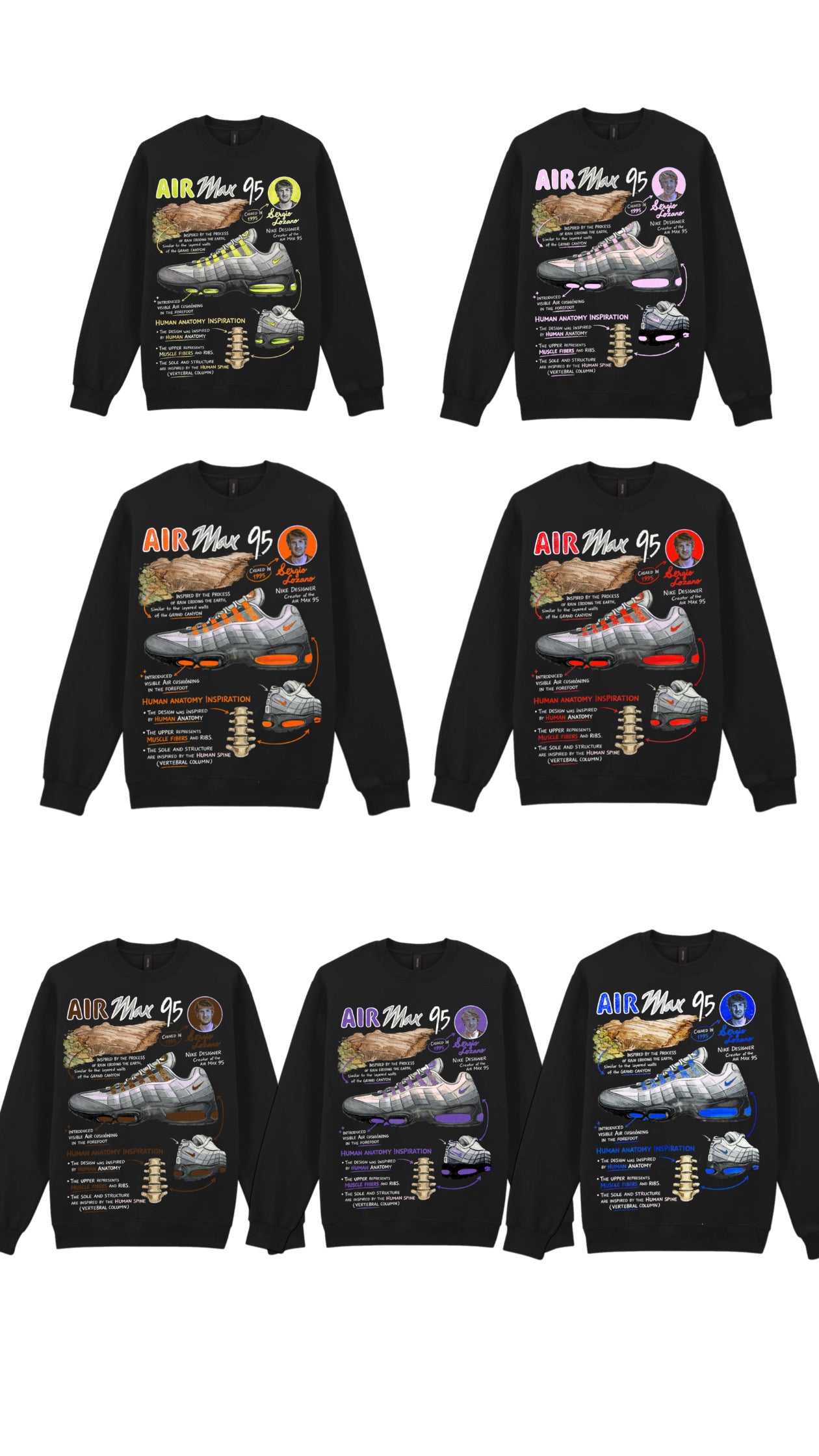Air Max 95 “Anatomy” Twenty4Seven Sweatshirt
