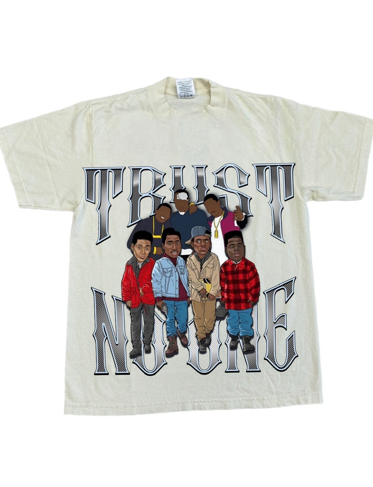 “Trust No One” Heavyweight Garment Dye Twenty4Seven T-Shirt