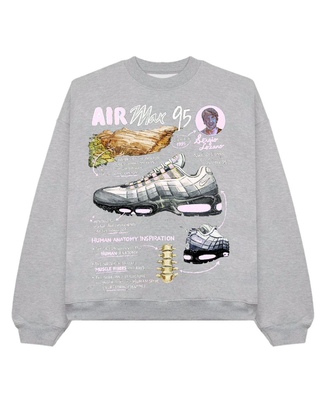 Air Max 95 “Anatomy” Twenty4Seven Sweatshirt