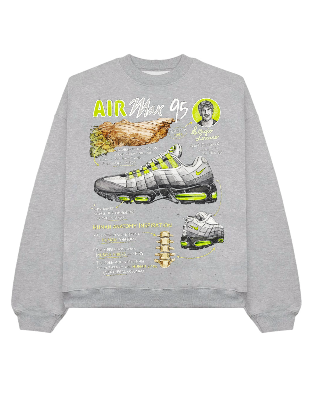 Air Max 95 “Anatomy” Twenty4Seven Sweatshirt