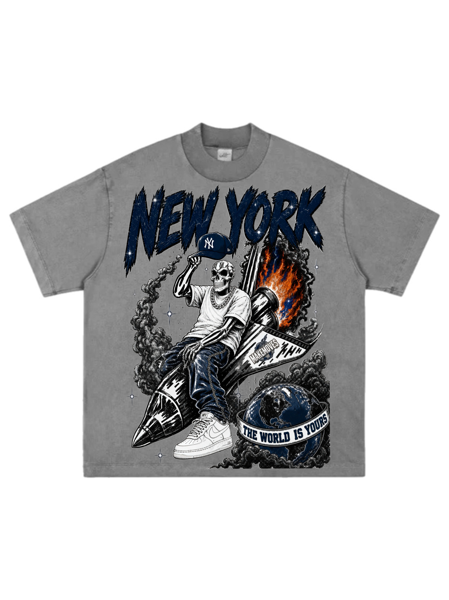 “The World Is Yours” MakeMoves CityPack Heavyweight Tees