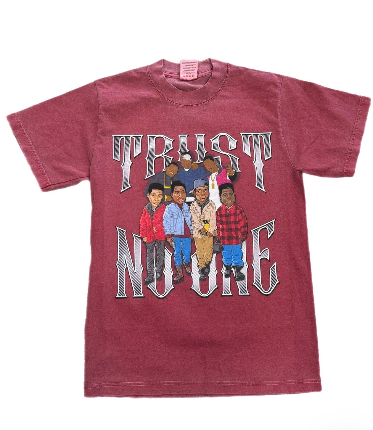 “Trust No One” Heavyweight Garment Dye Twenty4Seven T-Shirt