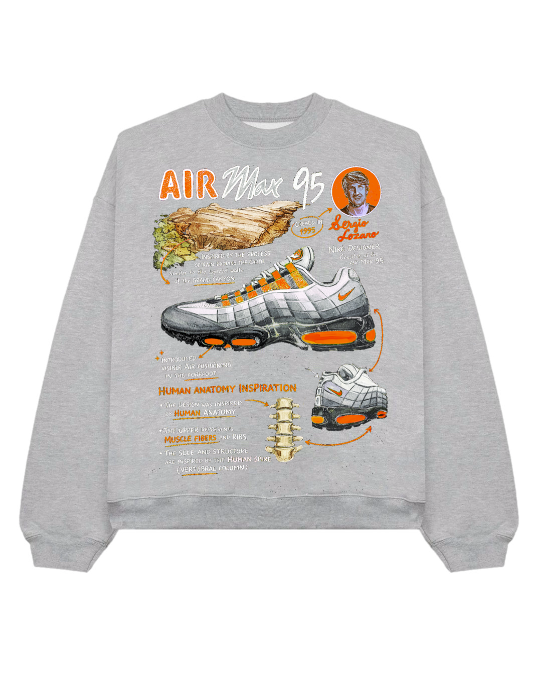 Air Max 95 “Anatomy” Twenty4Seven Sweatshirt