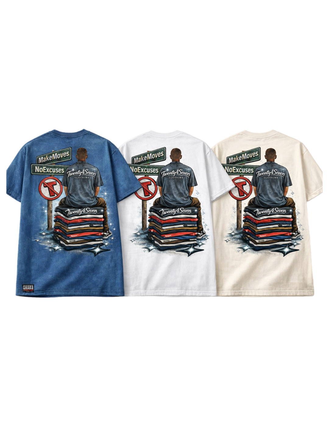 “Built Different” Twenty4Seven Heavyweight Tees