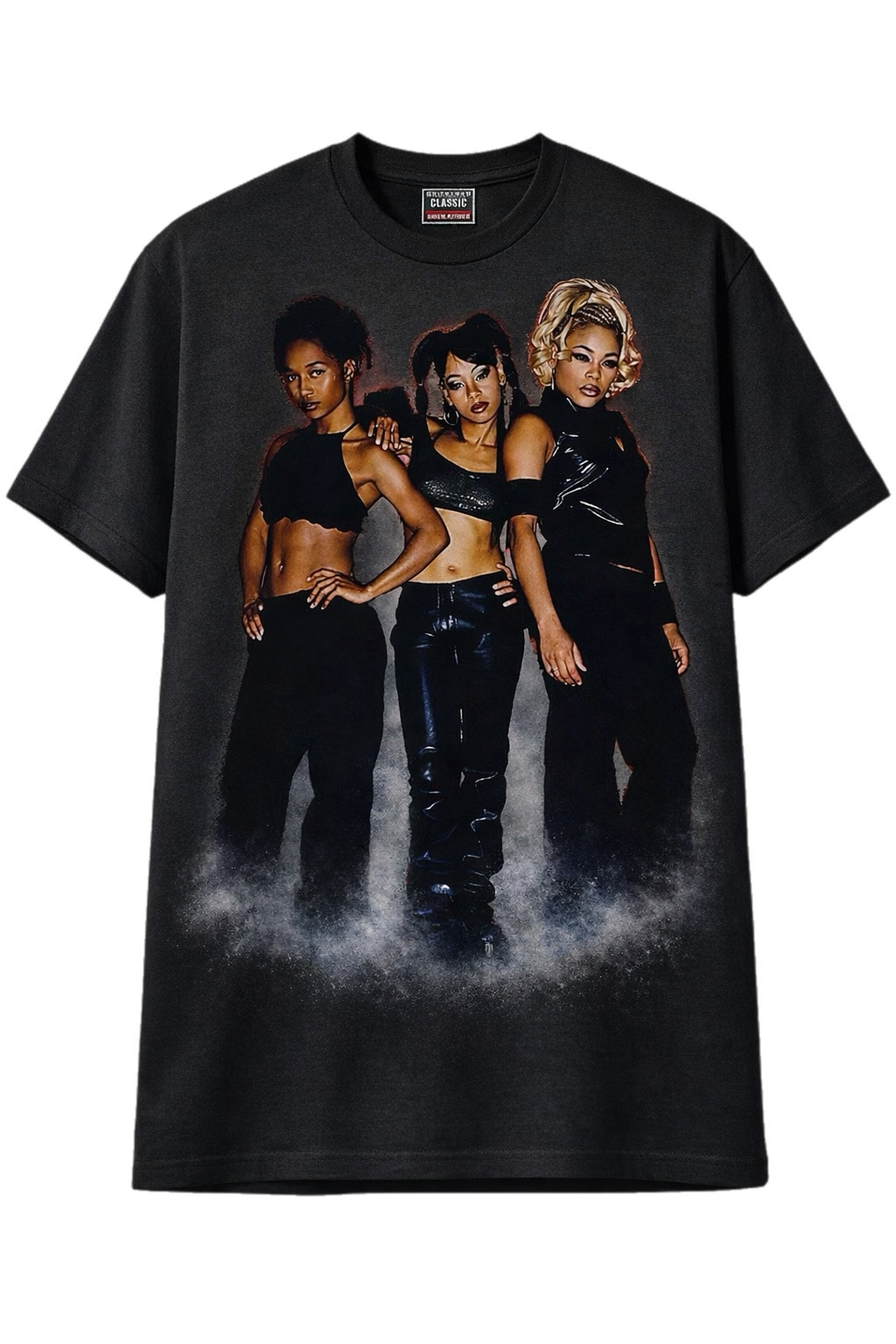 “90s Royalty” Distressed Heavyweight Twenty4Seven Tee